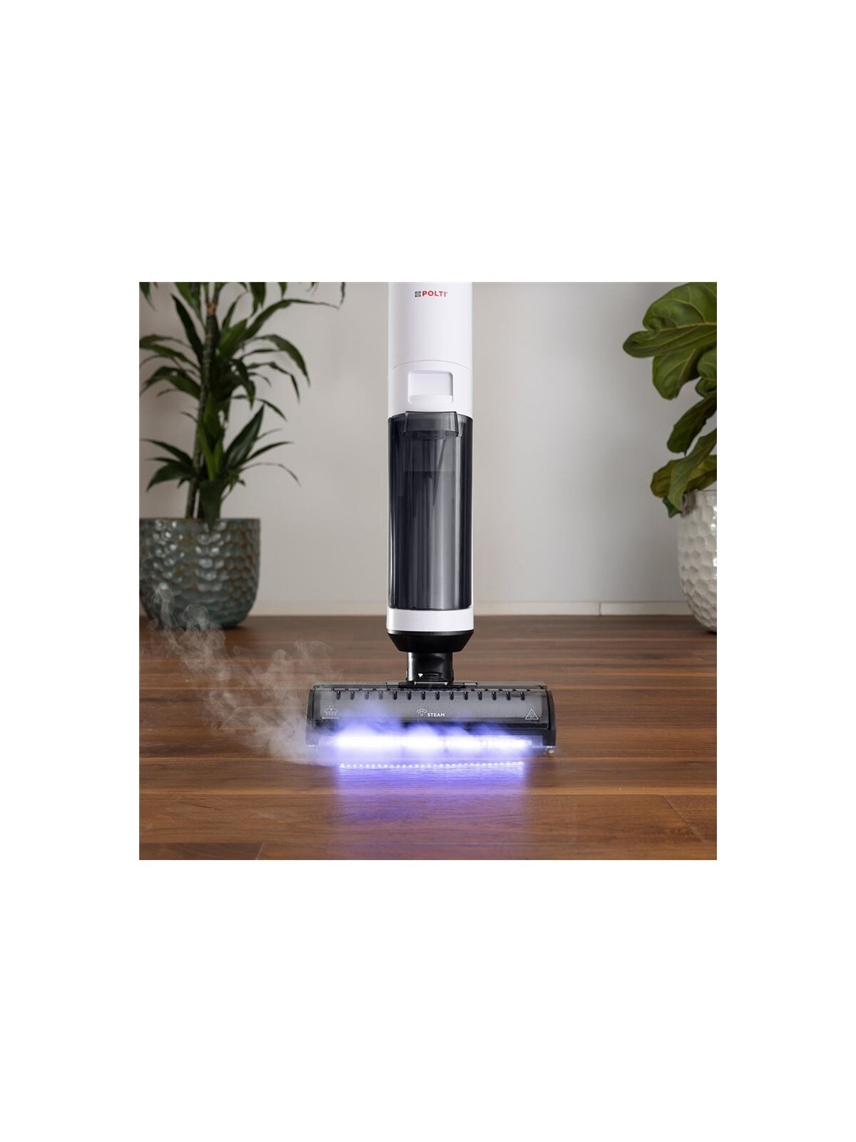 Polti Cordless Steam Cleaner | RollySteam WD30C | Power 450 W | Water tank capacity 0.6 L | White/Black 8 Polti Cordless Steam Cleaner | RollySteam WD30C | Power 450 W | Water tank capacity 0.6 L | White/Black 8