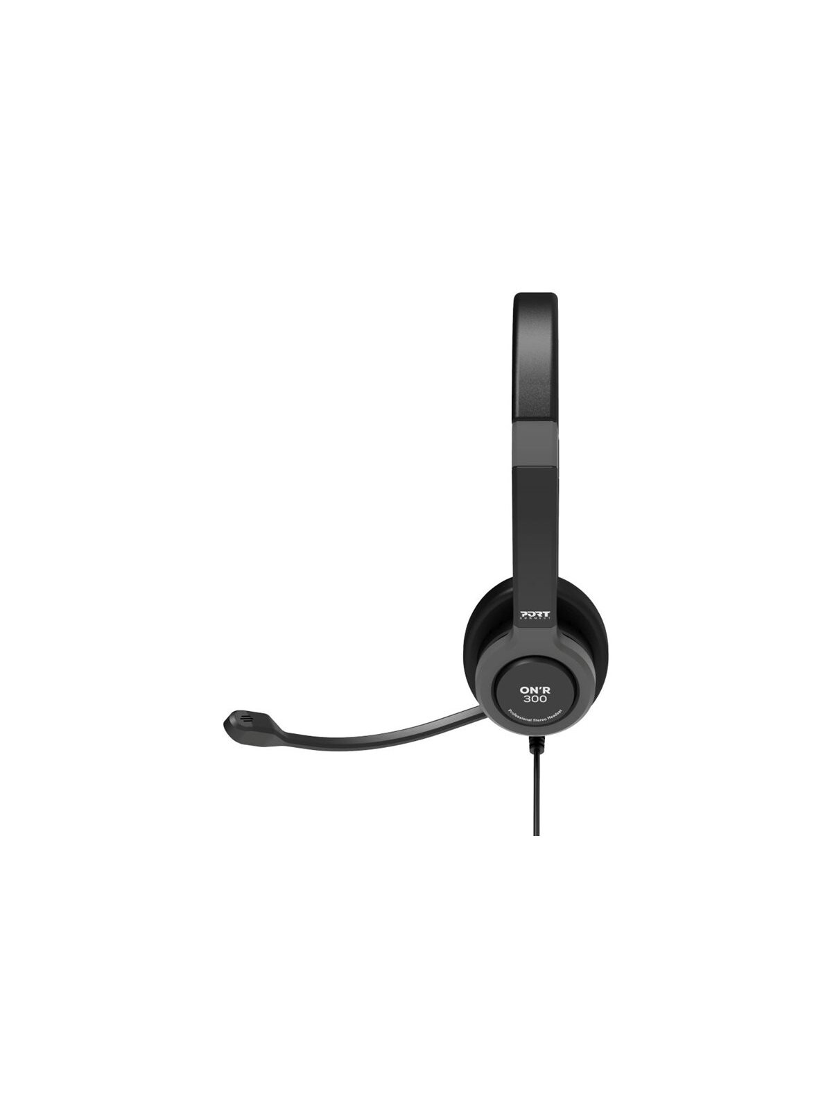 PORT CONNECT | Stereo USB Headphone PRO ON'R 300 | Wired | On-ear | Black | Noise canceling 7 PORT CONNECT | Stereo USB Headphone PRO ON'R 300 | Wired | On-ear | Black | Noise canceling 7