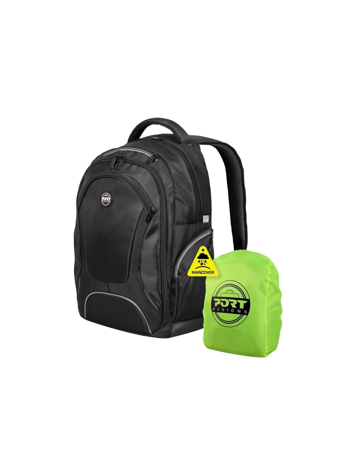 PORT DESIGNS | Courchevel | Fits up to size 17.3 " | Backpack | Black | Shoulder strap 2