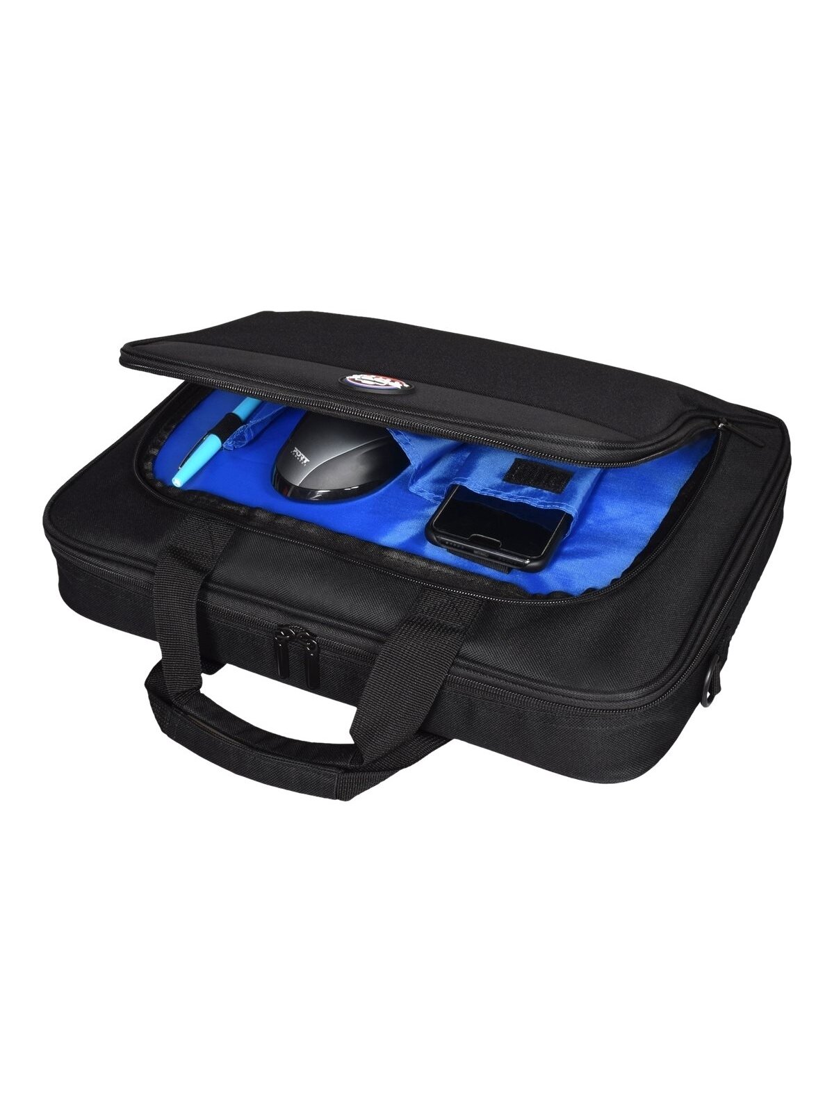 PORT DESIGNS | HANOI II Clamshell | Laptop case | Notebook | Black | Shoulder strap 4