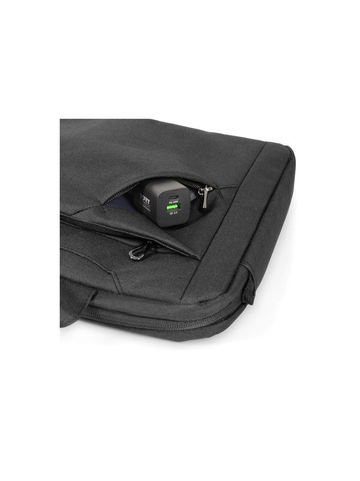 PORT DESIGNS | S13 Sydney ECO Case | Fits up to size 13/14 " | Top Loading | Black | Shoulder strap 3