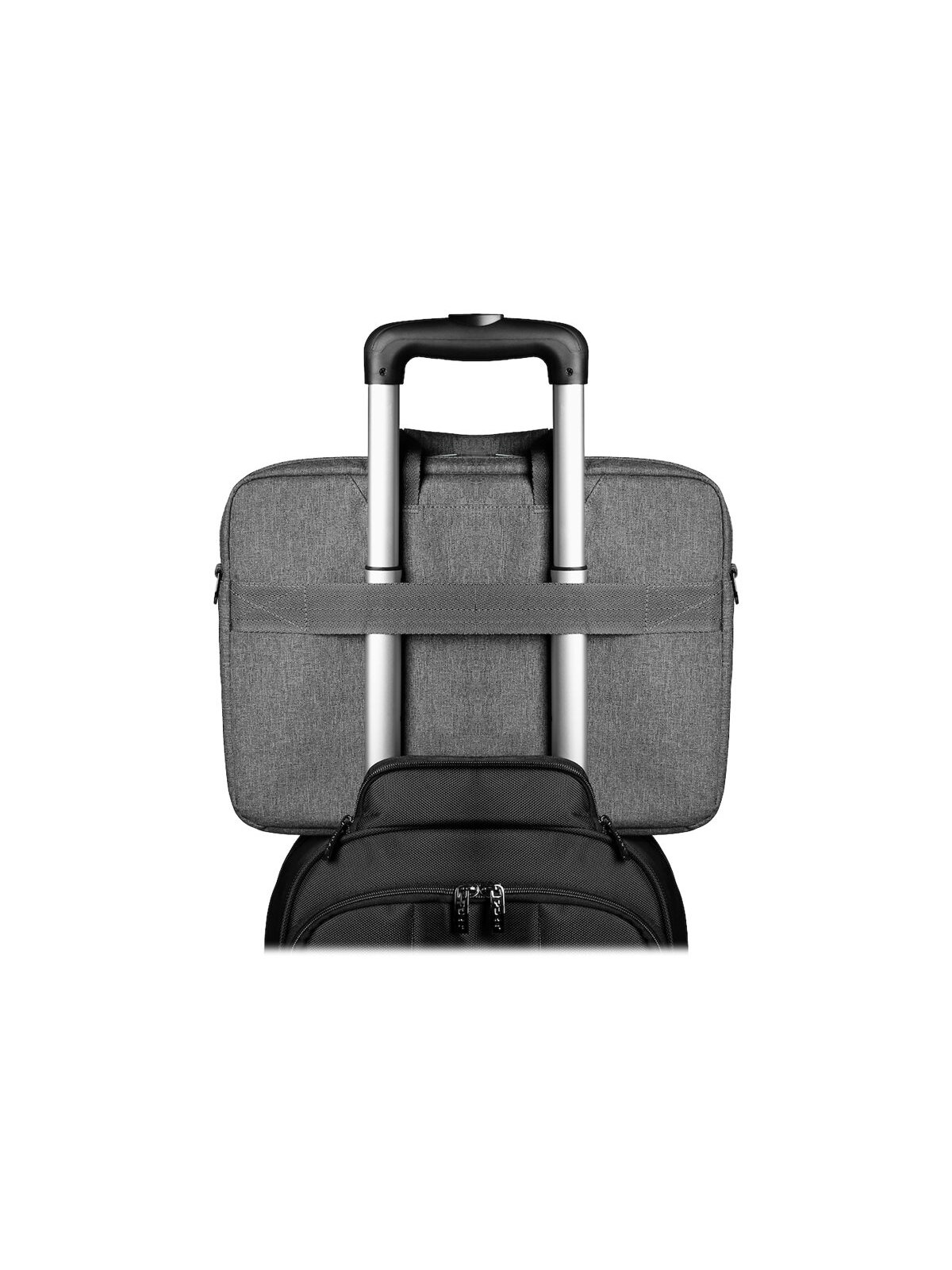 PORT DESIGNS | Yosemite Eco TL 15.6 | Laptop Case | Grey | Shoulder strap 4 PORT DESIGNS | Yosemite Eco TL 15.6 | Laptop Case | Grey | Shoulder strap 4