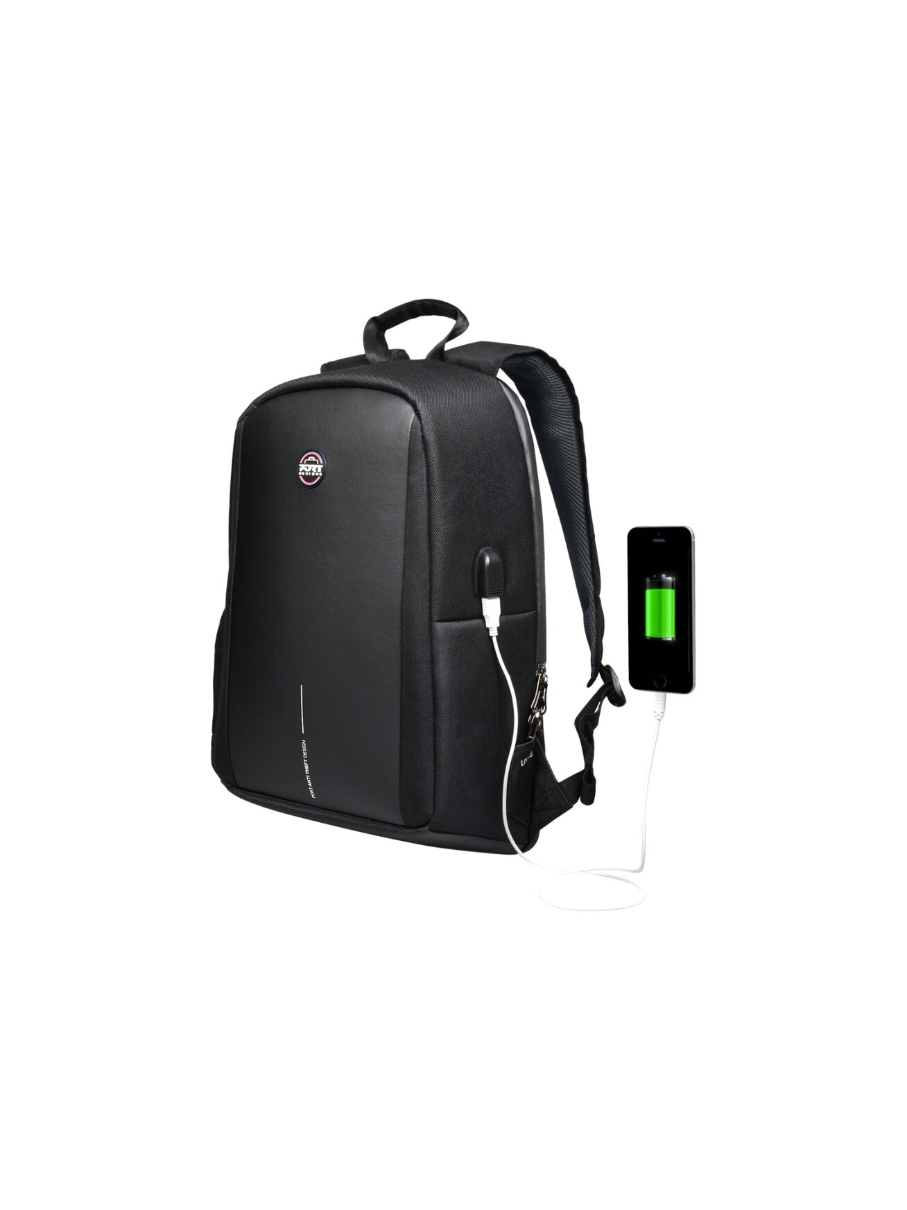 PORT DESIGNS | Chicago EVO | ANTI-THEFT | Fits up to size 15.6 " | Backpack | Black | 13-15.6 " | Shoulder strap 1 PORT DESIGNS | Chicago EVO | ANTI-THEFT | Fits up to size 15.6 " | Backpack | Black | 13-15.6 " | Shoulder strap 1