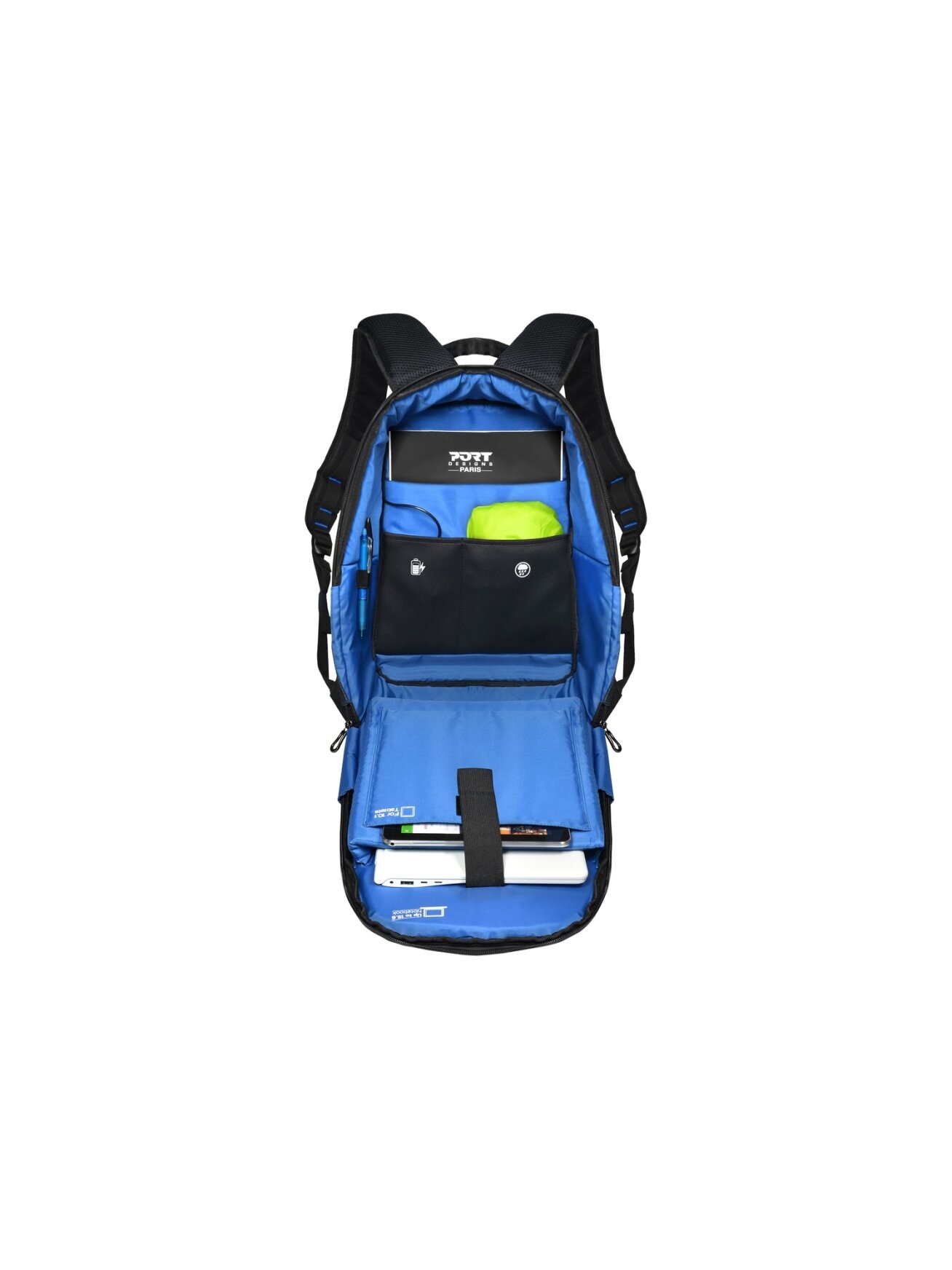 PORT DESIGNS | Chicago EVO | ANTI-THEFT | Fits up to size 15.6 " | Backpack | Black | 13-15.6 " | Shoulder strap 4 PORT DESIGNS | Chicago EVO | ANTI-THEFT | Fits up to size 15.6 " | Backpack | Black | 13-15.6 " | Shoulder strap 4