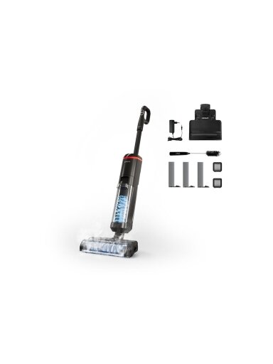 Polti Cordless Steam Cleaner | RollySteam WD40C | Power 450 W | Water tank capacity 0.6 L | Black