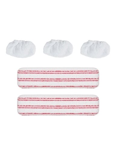 Polti | Vaporetto Kit of 2 Cloths and 3 Sockettes | PAEU0324 Polti | Vaporetto Kit of 2 Cloths and 3 Sockettes | PAEU0324