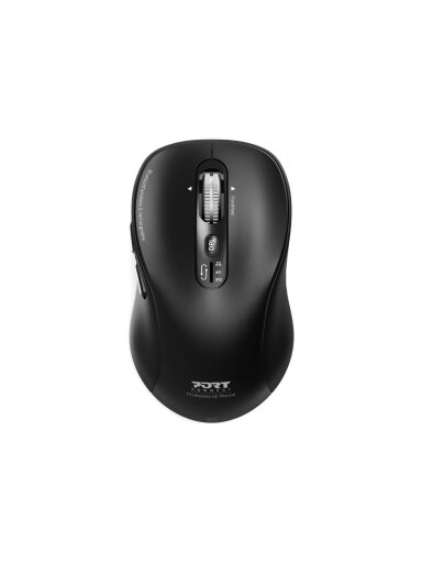 PORT CONNECT Expert Mouse, | Wireless | Bluetooth | Black PORT CONNECT Expert Mouse, | Wireless | Bluetooth | Black