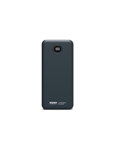 PORT CONNECT External battery 2 X USB-C PD | 10000 mAh | Blue PORT CONNECT External battery 2 X USB-C PD | 10000 mAh | Blue