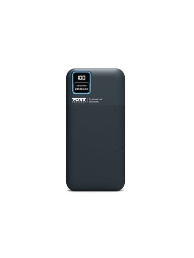 PORT CONNECT External USB-C battery | 20000 mAh | Blue PORT CONNECT External USB-C battery | 20000 mAh | Blue