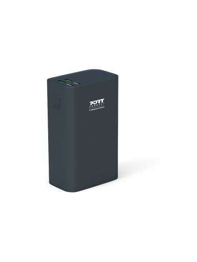 PORT CONNECT External USB-C battery PD | 26800 mAh | Blue PORT CONNECT External USB-C battery PD | 26800 mAh | Blue