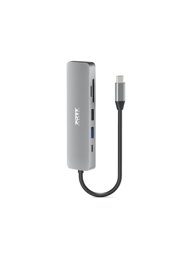 PORT CONNECT | Mobile docking station 1 X 4K USB-C 5 devices, 100W