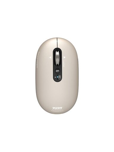 PORT CONNECT Mouse | PURE MAC | Wireless | Bluetooth | Beige Perle PORT CONNECT Mouse | PURE MAC | Wireless | Bluetooth | Beige Perle
