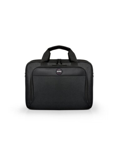 PORT DESIGNS | 105064 | HANOI II CLAMSHELL | Fits up to size 15.6 " | Messenger - Briefcase | Black | Shoulder strap PORT DESIGNS | 105064 | HANOI II CLAMSHELL | Fits up to size 15.6 " | Messenger - Briefcase | Black | Shoulder strap