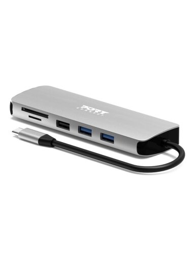 PORT DESIGNS Docking Type C 9 In 1 - 1 X 4K HDMI - Pd 85W - Retail Btoc Only | PORT CONNECT PORT DESIGNS Docking Type C 9 In 1 - 1 X 4K HDMI - Pd 85W - Retail Btoc Only | PORT CONNECT