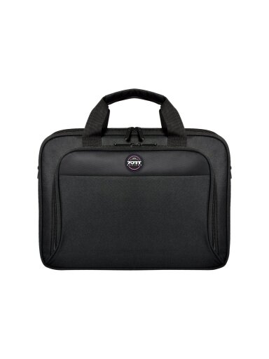 PORT DESIGNS | HANOI II Clamshell | Laptop case | Notebook | Black | Shoulder strap PORT DESIGNS | HANOI II Clamshell | Laptop case | Notebook | Black | Shoulder strap