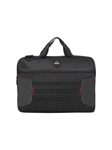 PORT DESIGNS | PREMIUM PACK 17.3 | Messenger - Briefcase | Black PORT DESIGNS | PREMIUM PACK 17.3 | Messenger - Briefcase | Black