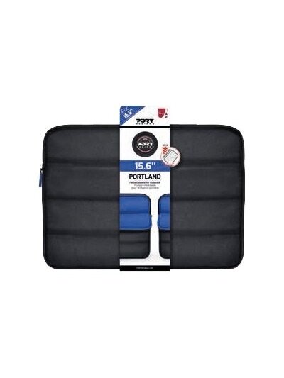 PORT DESIGNS PORTLAND 13/14" Briefcase, Black | PORT DESIGNS 4