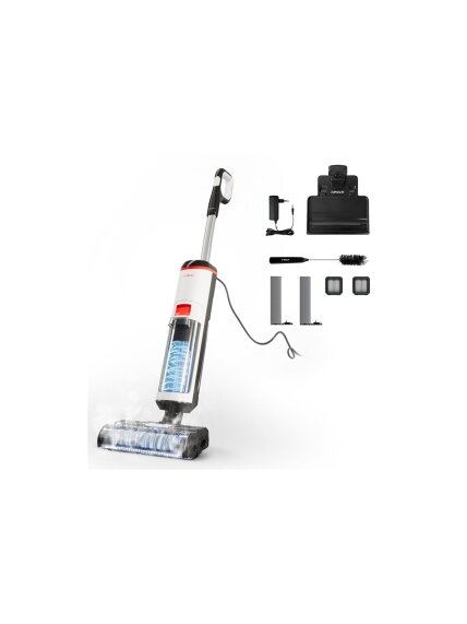 Polti Corded Steam Cleaner | RollySteam WD10 | Power 750 W | Water tank capacity 0.6 L | White/Black Polti Corded Steam Cleaner | RollySteam WD10 | Power 750 W | Water tank capacity 0.6 L | White/Black