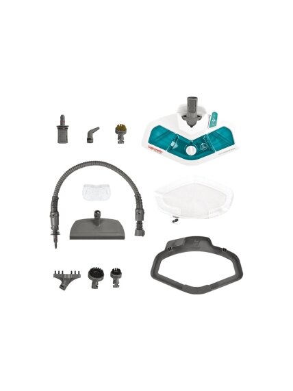 Polti | Steam mop | PTEU0282 Vaporetto SV450_Double | Steam mop and handheld steam cleaner | 1500 W | Operating radius 7.5 m | White 7
