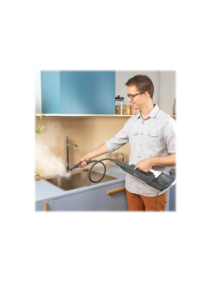 Polti | Steam mop with integrated portable cleaner | PTEU0304 Vaporetto SV610 Style 2-in-1 | Power 1500 W | Steam pressure Not Applicable bar | Water tank capacity 0.5 L | Grey/White 6 Polti | Steam mop with integrated portable cleaner | PTEU0304 Vaporetto SV610 Style 2-in-1 | Power 1500 W | Steam pressure Not Applicable bar | Water tank capacity 0.5 L | Grey/White 6