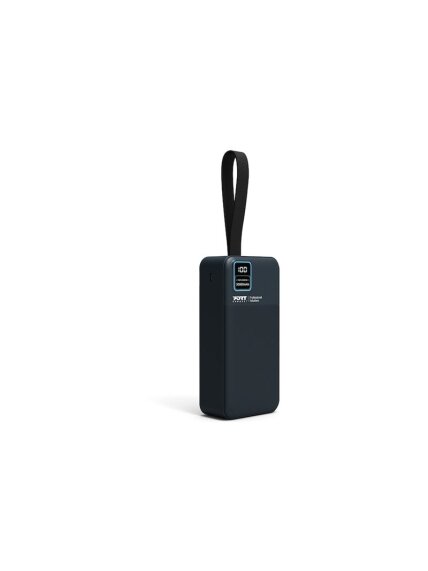 PORT CONNECT External USB-C battery integrated lamp | 30000 mAh | Blue 3