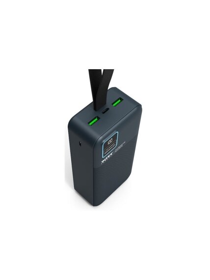 PORT CONNECT External USB-C battery integrated lamp | 30000 mAh | Blue 7 PORT CONNECT External USB-C battery integrated lamp | 30000 mAh | Blue 7