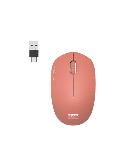PORT CONNECT Mouse | Collection II | Wireless | 2.4 GHz | Orange 1 PORT CONNECT Mouse | Collection II | Wireless | 2.4 GHz | Orange 1