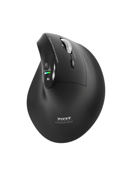 PORT CONNECT Mouse | ERGO AUDITOR | Wireless | Bluetooth, 2.4 GHz | Black 4