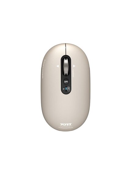 PORT CONNECT Mouse | PURE MAC | Wireless | Bluetooth | Beige Perle PORT CONNECT Mouse | PURE MAC | Wireless | Bluetooth | Beige Perle