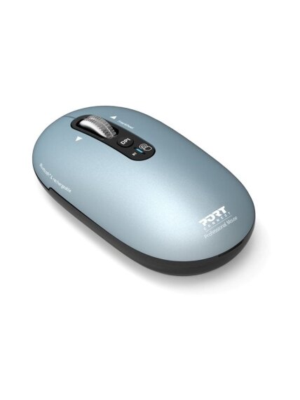 PORT CONNECT Mouse | PURE MAC | Wireless | Bluetooth | Pastel Blue 2 PORT CONNECT Mouse | PURE MAC | Wireless | Bluetooth | Pastel Blue 2