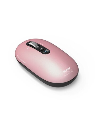 PORT CONNECT Mouse | PURE MAC | Wireless | Bluetooth | Pink 2