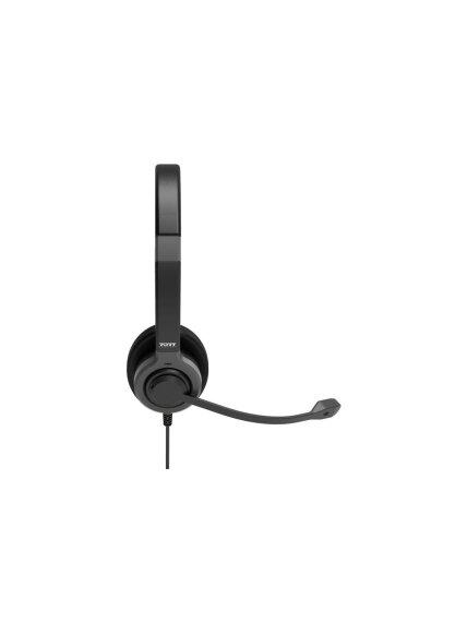 PORT CONNECT | Stereo USB Headphone PRO ON'R 300 | Wired | On-ear | Black | Noise canceling 6 PORT CONNECT | Stereo USB Headphone PRO ON'R 300 | Wired | On-ear | Black | Noise canceling 6