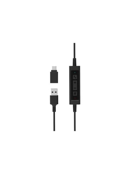PORT CONNECT | Stereo USB Headphone PRO ON'R 300 | Wired | On-ear | Black | Noise canceling 9