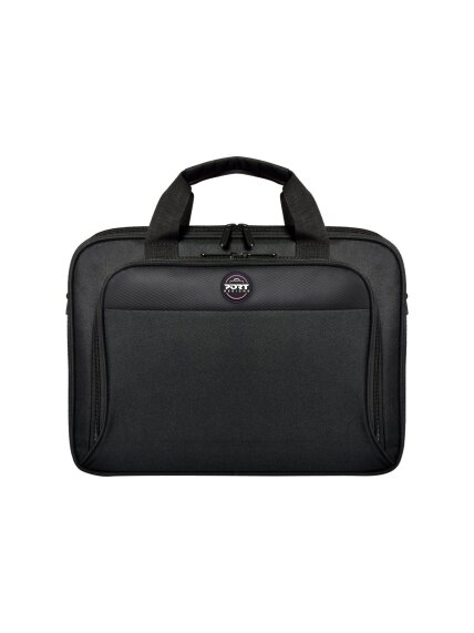 PORT DESIGNS | 105064 | HANOI II CLAMSHELL | Fits up to size 15.6 " | Messenger - Briefcase | Black | Shoulder strap 2