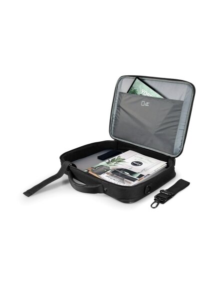 PORT DESIGNS | Courchevel | Fits up to size 17.3 " | Messenger - Briefcase | Black | Shoulder strap 2