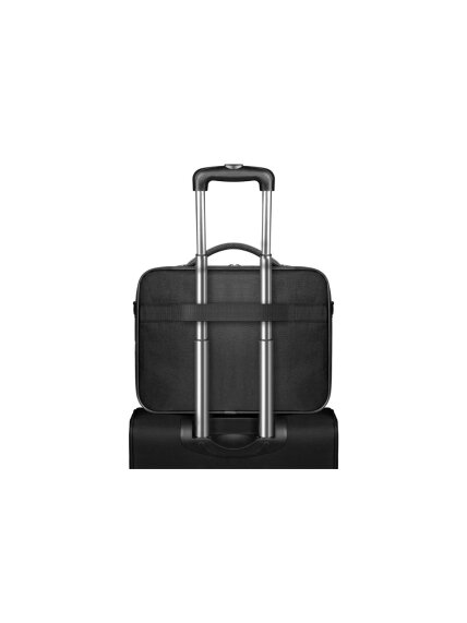 PORT DESIGNS | Courchevel | Fits up to size 17.3 " | Messenger - Briefcase | Black | Shoulder strap 4