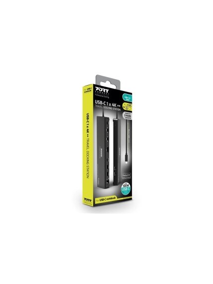 PORT DESIGNS Docking Station Type C - 1 X 4K Pro V2 | PORT CONNECT 6 PORT DESIGNS Docking Station Type C - 1 X 4K Pro V2 | PORT CONNECT 6