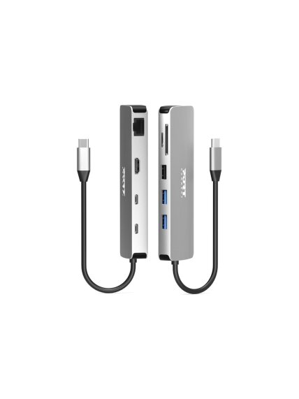 PORT DESIGNS Docking Type C 9 In 1 - 1 X 4K HDMI - Pd 85W - Retail Btoc Only | PORT CONNECT 2 PORT DESIGNS Docking Type C 9 In 1 - 1 X 4K HDMI - Pd 85W - Retail Btoc Only | PORT CONNECT 2