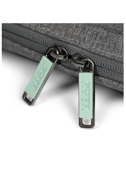 PORT DESIGNS | Yosemite Eco TL 15.6 | Laptop Case | Grey | Shoulder strap 6 PORT DESIGNS | Yosemite Eco TL 15.6 | Laptop Case | Grey | Shoulder strap 6