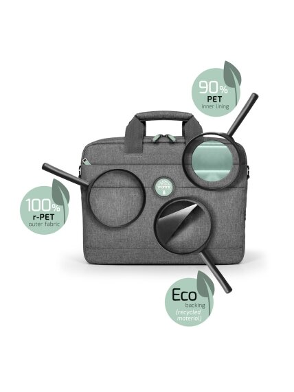PORT DESIGNS | Yosemite Eco TL Laptop Case 13/14 | Laptop Case | Grey | Shoulder strap 10 PORT DESIGNS | Yosemite Eco TL Laptop Case 13/14 | Laptop Case | Grey | Shoulder strap 10