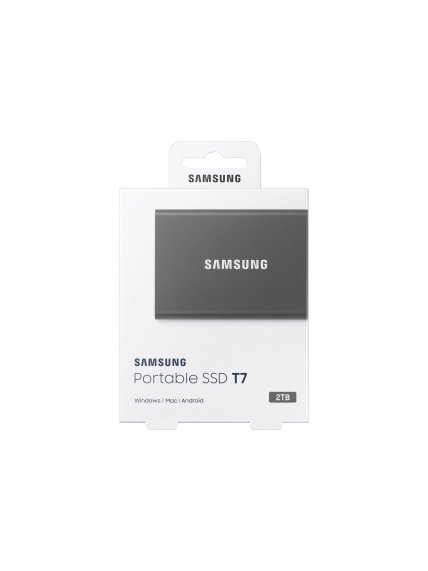 Portable SSD | T7 | 2000 GB | USB 3.2 | Gray 8 Portable SSD | T7 | 2000 GB | USB 3.2 | Gray 8