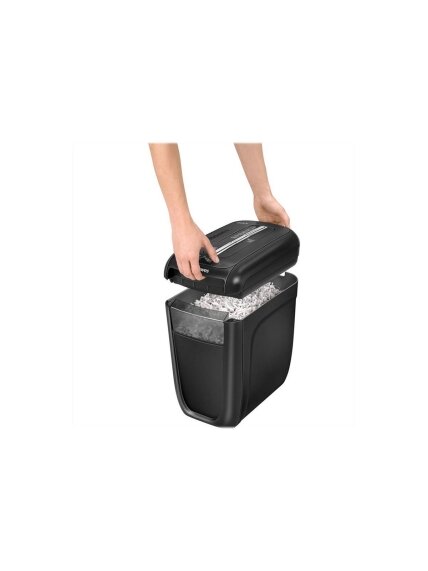 Powershred | 60Cs | Black | 22 L | Credit cards shredding | 75 dB | Paper handling standard/output 10 sheets per pass | Cross-Cut Shredder | Warranty 24 month(s) 4 Powershred | 60Cs | Black | 22 L | Credit cards shredding | 75 dB | Paper handling standard/output 10 sheets per pass | Cross-Cut Shredder | Warranty 24 month(s) 4