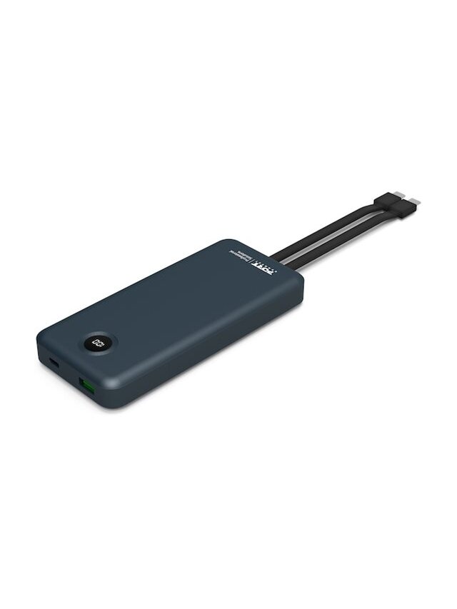 PORT CONNECT External battery 2 X USB-C PD | 10000 mAh | Blue 4 PORT CONNECT External battery 2 X USB-C PD | 10000 mAh | Blue 4
