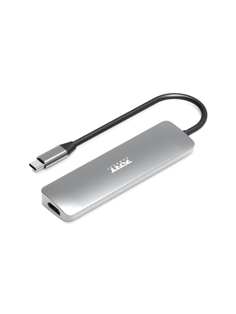PORT CONNECT | Mobile docking station 1 X 4K USB-C 5 devices, 100W 1 PORT CONNECT | Mobile docking station 1 X 4K USB-C 5 devices, 100W 1