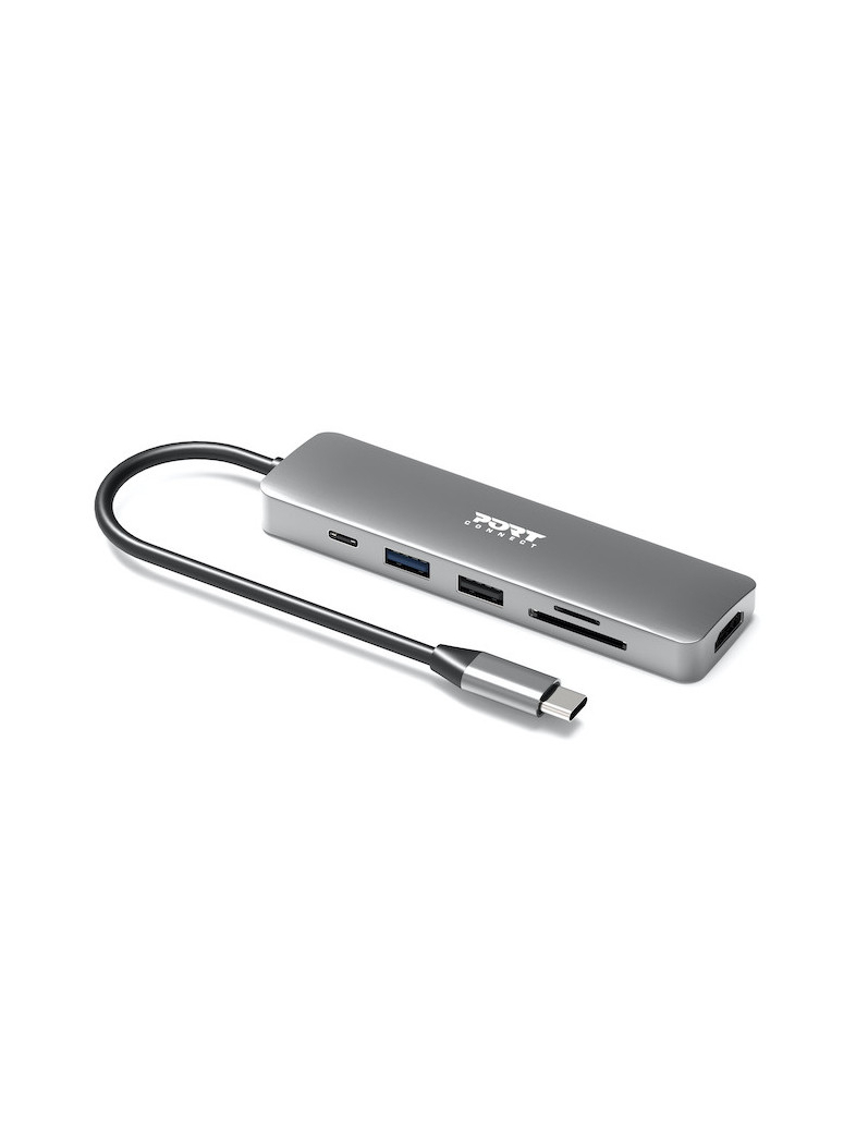 PORT CONNECT | Mobile docking station 1 X 4K USB-C 5 devices, 100W 2 PORT CONNECT | Mobile docking station 1 X 4K USB-C 5 devices, 100W 2