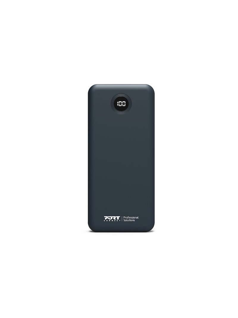 PORT CONNECT External battery 2 X USB-C PD | 10000 mAh | Blue 1