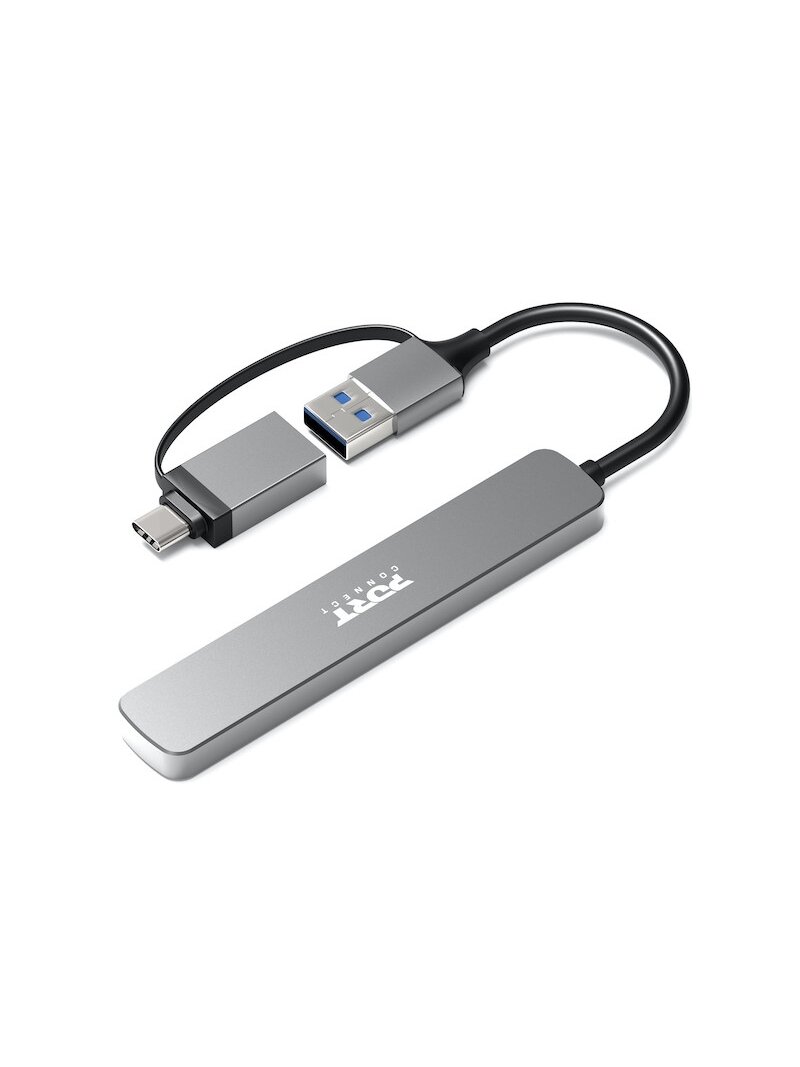 PORT CONNECT | Hub USB-C/USB-A vers 4 ports USB-A 3.0 5Gbps 2