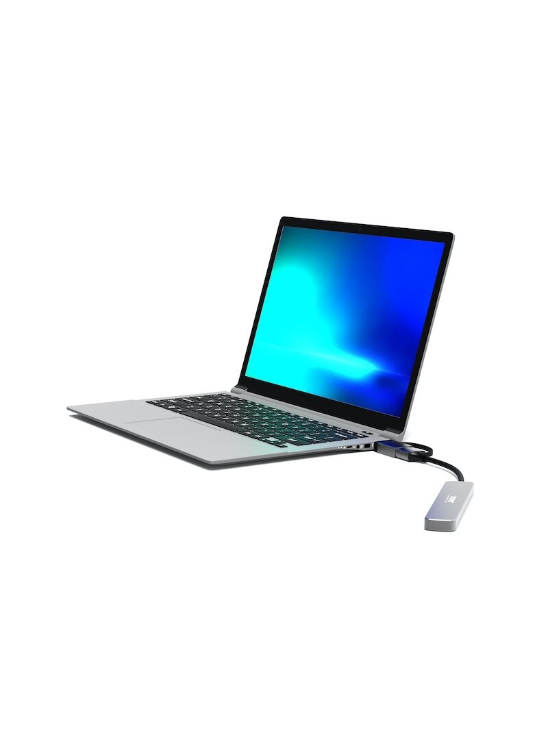 PORT CONNECT | Hub USB-C/USB-A vers 4 ports USB-A 3.0 5Gbps 3