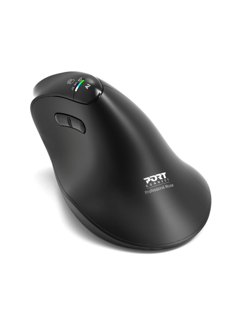 PORT CONNECT Mouse | ERGO AUDITOR | Wireless | Bluetooth, 2.4 GHz | Black PORT CONNECT Mouse | ERGO AUDITOR | Wireless | Bluetooth, 2.4 GHz | Black