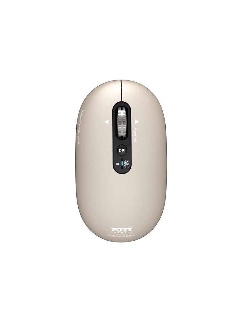 PORT CONNECT Mouse | PURE MAC | Wireless | Bluetooth | Beige Perle PORT CONNECT Mouse | PURE MAC | Wireless | Bluetooth | Beige Perle
